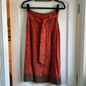 Sézane button silk skirt - Jupe Amandine